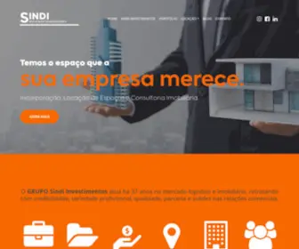 Sindinvest.com.br(Sindi Investimentos) Screenshot