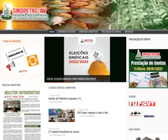 Sindipetroam.org.br(Redirecionando) Screenshot