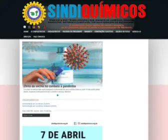 Sindiquimicos.org.br(Sindiquímicos) Screenshot