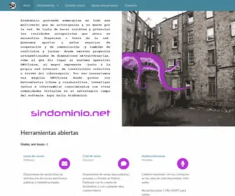 Sindominio.net(Sindominio) Screenshot