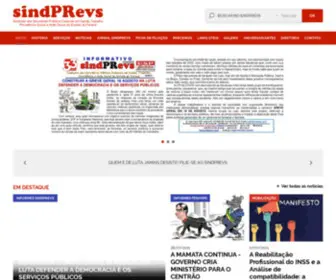 Sindprevspr.org.br(Servidores públicos) Screenshot