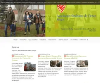 Sindromedownburgos.org(Asociación) Screenshot