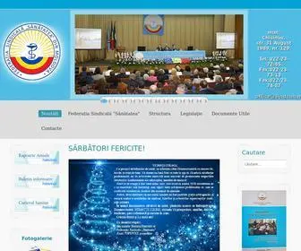 Sindsan.md(Federația) Screenshot