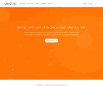Sindup.com(Market and competitive intelligence tool for business) Screenshot