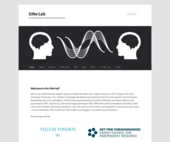 Sinelab.org(SINe Lab) Screenshot