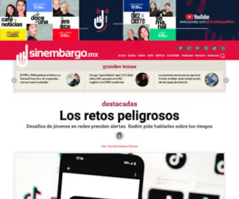 Sinembargo.mx(SinEmbargo SinEmbargo) Screenshot