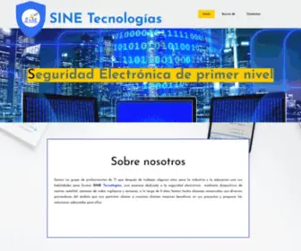 Sinemx.com(SINE Tecnologias) Screenshot