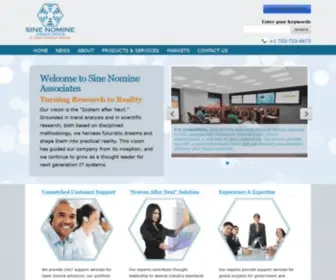 Sinenomine.net(Sine Nomine Associates) Screenshot