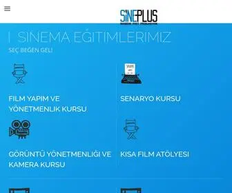 Sineplusakademi.com(Sinema Kursu Anasayfa) Screenshot