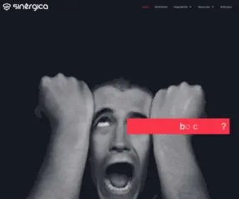 Sinergica.org(Diseño) Screenshot