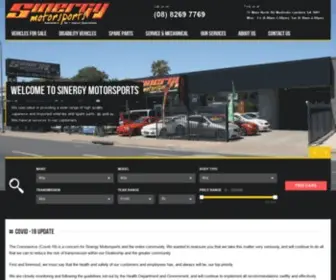 Sinergymotorsports.com.au(Sinergy Motorsports) Screenshot