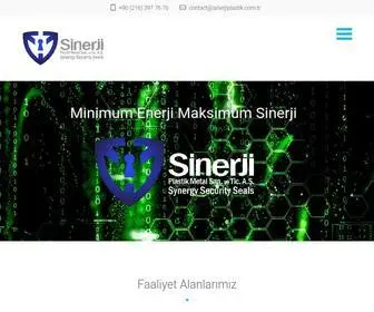 Sinerjiplastik.com.tr(Sinerji) Screenshot