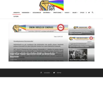 Sinesen.org(Sine-Sen | Sinema Emekçileri Sendikası) Screenshot