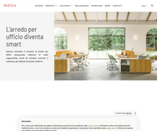 Sinetica.com(Sinetica) Screenshot