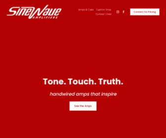 Sinewaveamps.com(SineWave Amps) Screenshot
