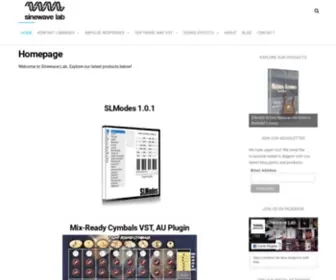 Sinewavelab.com(Sinewave Lab) Screenshot