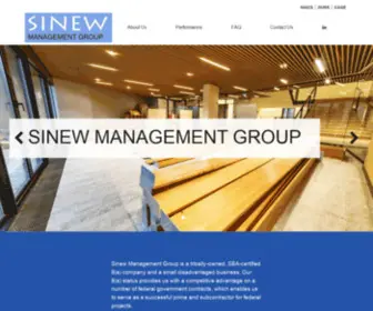 Sinewmanagementgroup.com(Sinew Management Group) Screenshot