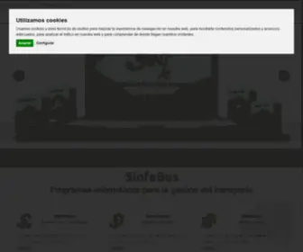 Sinfe.es(Programas de gestión para empresas de transporte) Screenshot