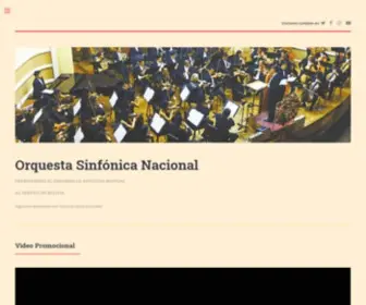 Sinfonicabolivia.org(ORQUESTA) Screenshot