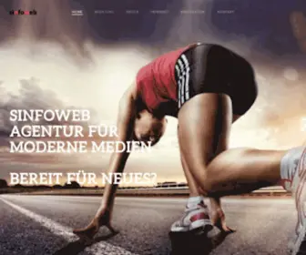 Sinfoweb.de(Webdesign aus Wiesbaden) Screenshot