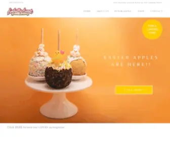 Sinfullysweetgourmettreats.com(Sinfully Sweet Apple Company) Screenshot