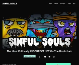 Sinfulsoulsnft.io(Sinful Souls) Screenshot