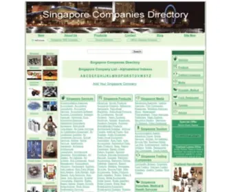 Singapore-Companies-Directory.com(Singapore Companies Directory Singapore Business List) Screenshot