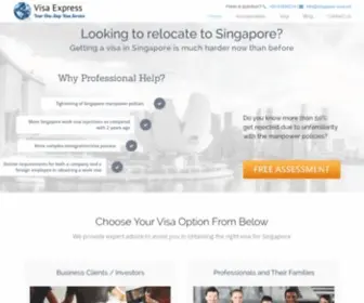 Singapore-Visa.net(Best Immigration Agency in Singapore) Screenshot