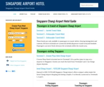 Singaporeairporthotel.com(Singapore Changi Airport Hotel Guide) Screenshot