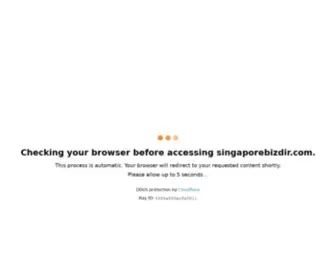 Singaporebizdir.com(Singapore Business Directory) Screenshot