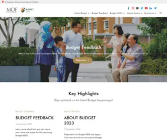 Singaporebudget.gov.sg(Singapore Budget) Screenshot