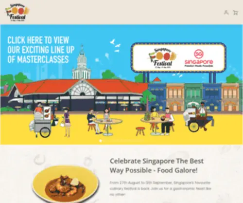 Singaporefoodfestival.sg(Singaporefoodfestival) Screenshot