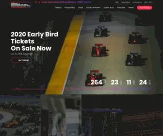 Singaporegp.sg(Singapore F1) Screenshot