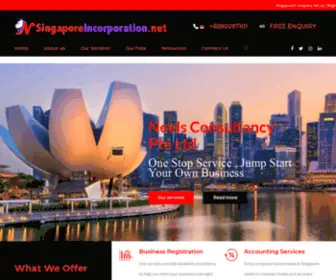 Singaporeincorporation.net(Singapore Incorporation) Screenshot