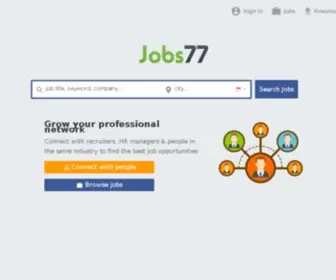 Singaporejobs77.com(Jobs) Screenshot