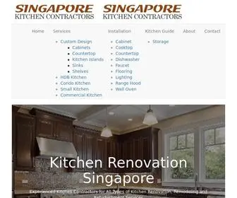 Singaporekitchencontractors.com(Kitchen Renovation Singapore) Screenshot