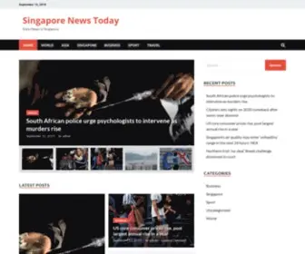 Singaporenewstoday.com(Singaporenewstoday) Screenshot