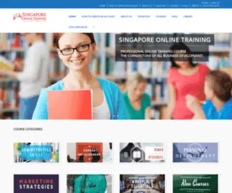 Singaporeonlinetraining.com(Singapore Online Training) Screenshot