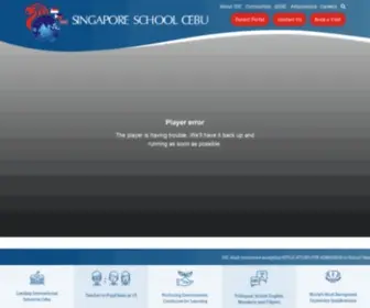 Singaporeschoolcebu.com(International School in Cebu) Screenshot