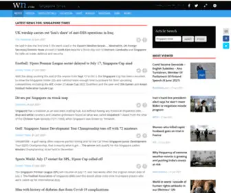 Singaporetimes.net(Singapore Times) Screenshot