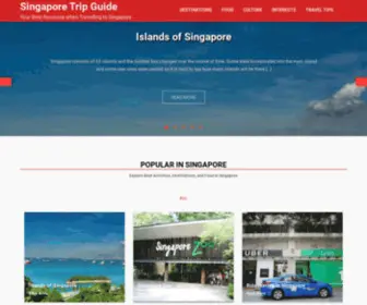 Singaporetripguide.com(Singapore) Screenshot