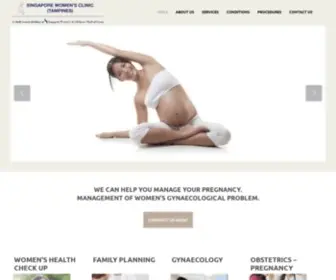 Singaporewomensclinic.com.sg(​Singapore Women&#039;s Clinic) Screenshot