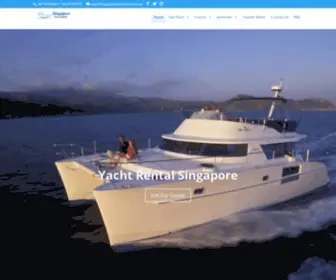 Singaporeyachtcharter.com(Yacht Rental Singapore) Screenshot