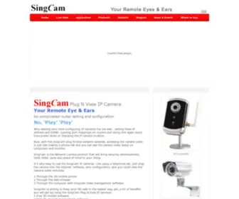 Singcam.com(IP cam Sing cam view) Screenshot