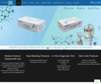 Singclean.org(China Medical Sodium Hyaluronate Gel) Screenshot