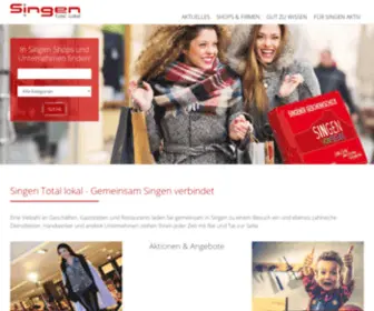 Singen-Totallokal.de(Unternehmen finden in Singen) Screenshot