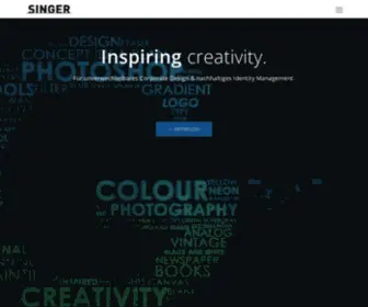 Singercon.com(VISUELLE KOMMUNIKATION) Screenshot