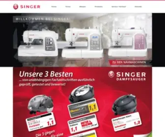 Singer.ag(Singer nähmaschinen) Screenshot