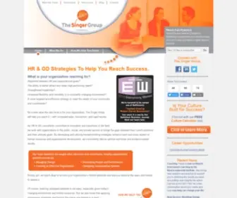 Singergrp.com(Human Resources Consulting Firm) Screenshot