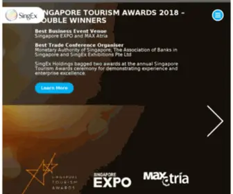 Singex.com.sg(Singapore) Screenshot